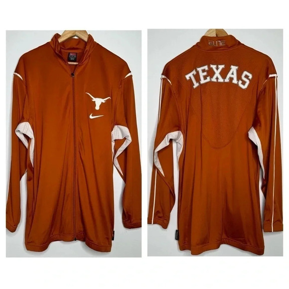 Nike Other - Nike Elite Texas Longhorns Authentic Apparel Full Zip Jacket Size Small
